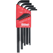 L Shaped Hex Key Set, Hex-L Key Set 13pc. .050"-3/8",Long