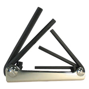 Fold Up Hex Key Set, Fold-Up Set #51 3/16"-3/8" Hex Keys