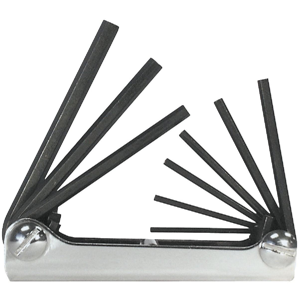 Fold Up Hex Key Set, Fold-Up Set #91 5/64"-1/4" Hex Keys