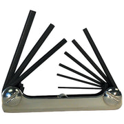 Fold Up Hex Key Set, Fold-Up Set #91S .050"-3/16" Hex Keys