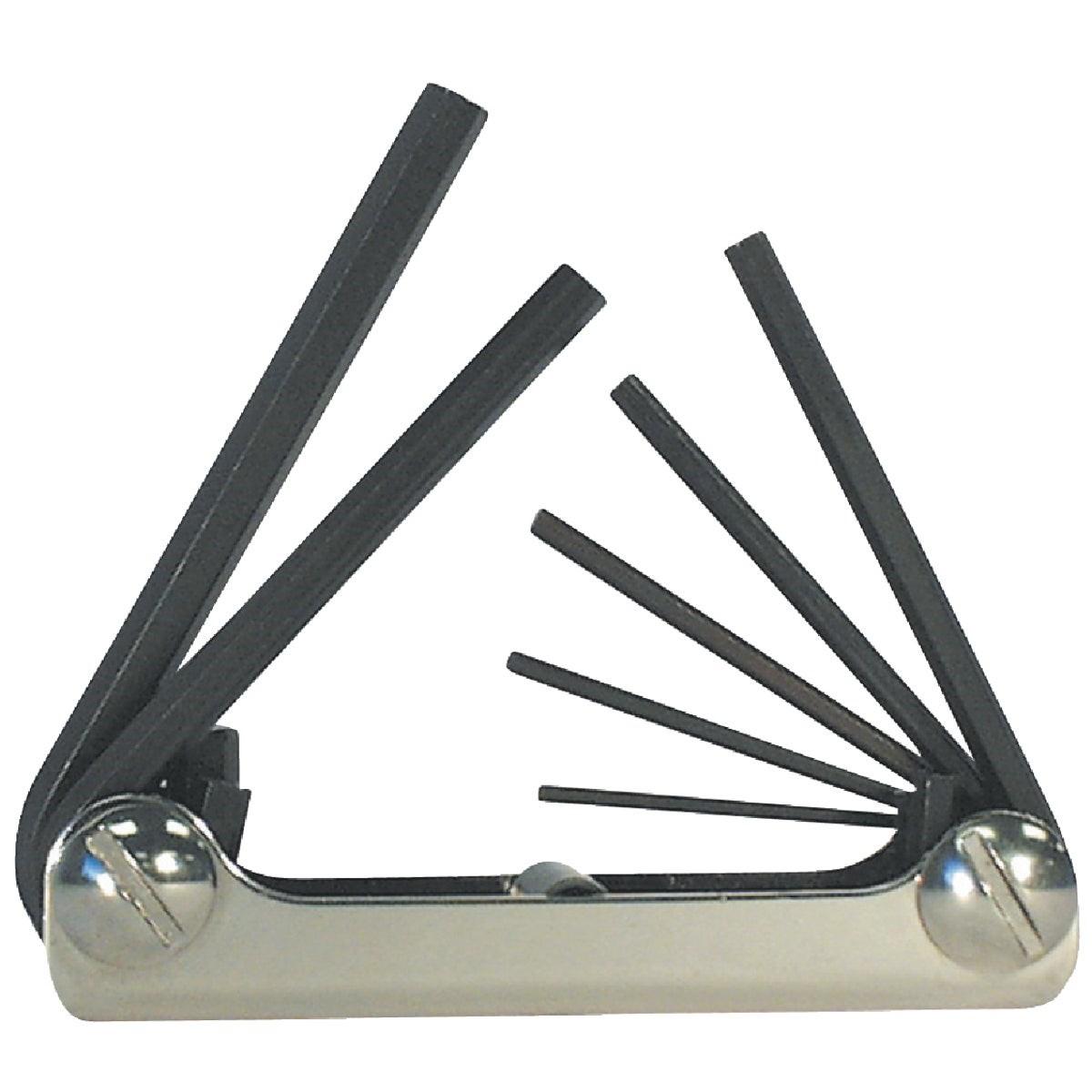 Fold Up Hex Key Set, Fold-Up Set #M17 1.5MM-6MM Hex Keys