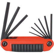 Fold Up Hex Key Set, Ergo-Fold Key Set 9pc. 5/64"-1/4" Hex Keys