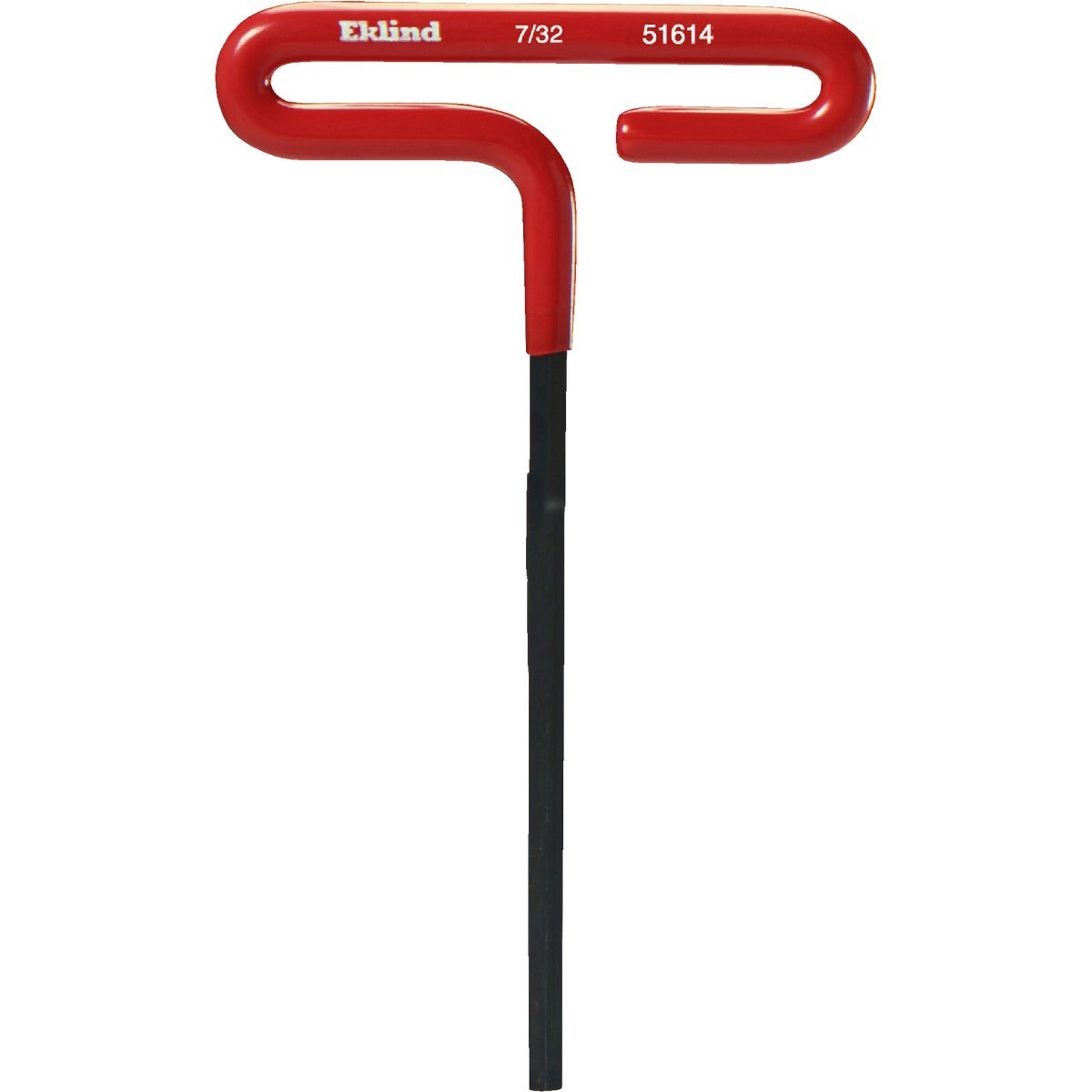 T Shaped Hex Key, Cush Grip Hex T-Key 7/32" - 6" Arm