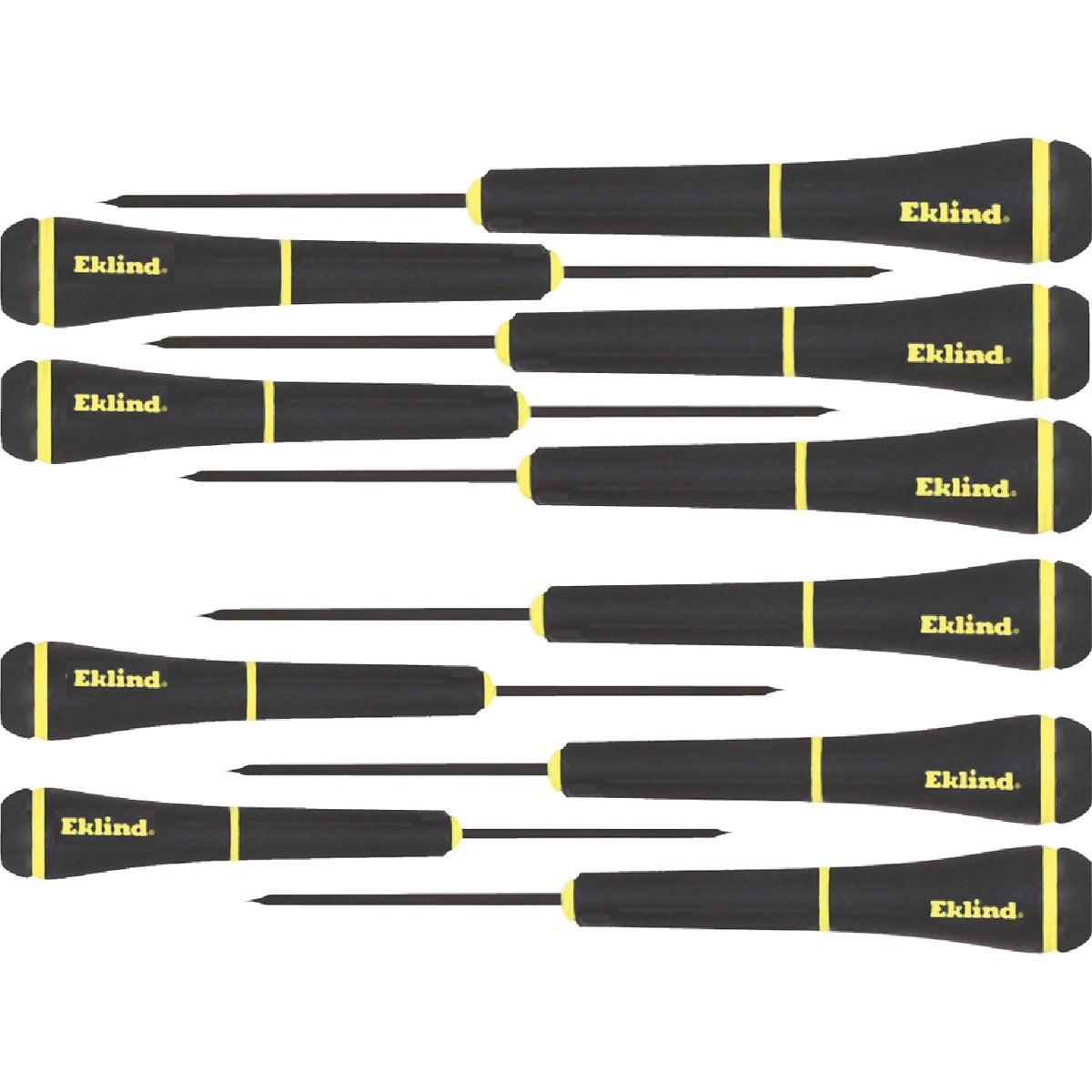 Screwdriver Set, Precision Screwdriver Set 10 Pc Slotted 1-4MM&P#000-#1