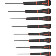 Ball End Hex Screwdriver, Precision Screwdriver Set 8 Pc Ball-Hex .050-5/32"