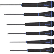 Ball End Hex Screwdriver, Precision Screwdriver Set 6 Pc Ball-Hex 1.3-4MM