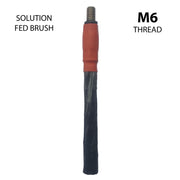 M6 Solution Fed TIP Brush 3 pack. M6 threaded rigid brush to suit M6 Feeder Unit.