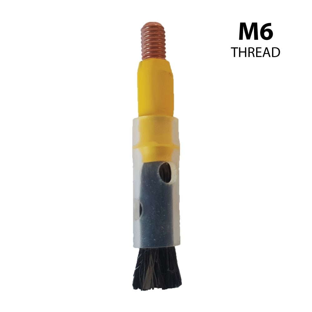 Spot Brush 5 pack. M6 threaded circular brush to suit Plus unit.