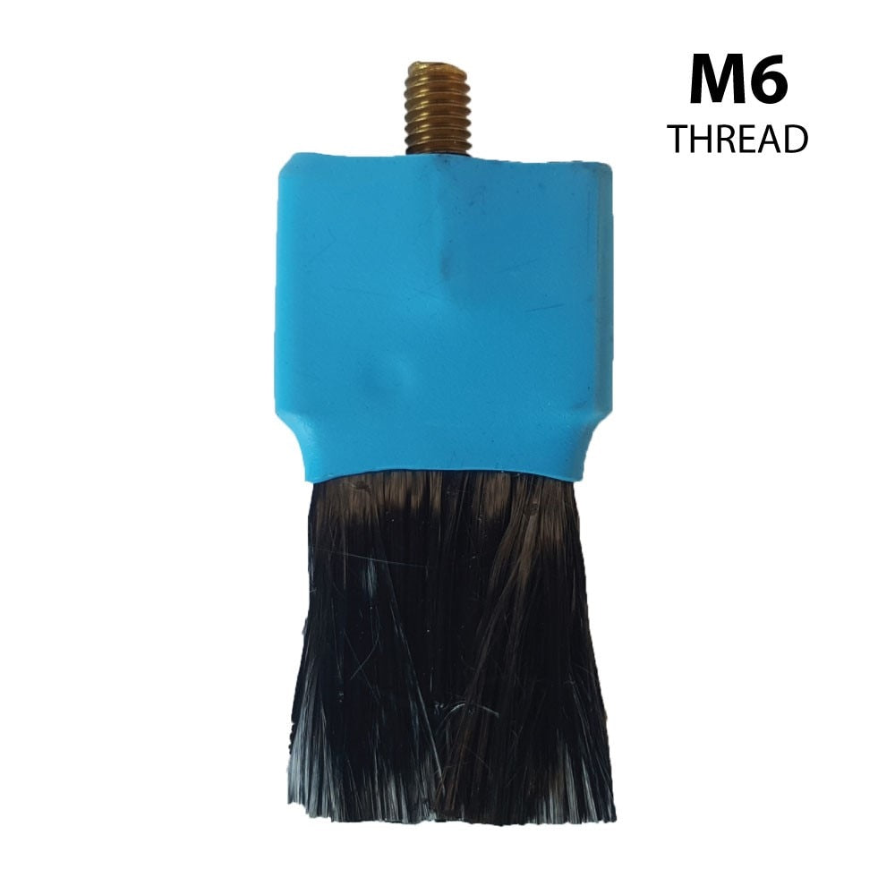 Master Brush 5 pack. M6 threaded flat brush to suit Plus unit.