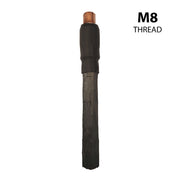 TIP-PS Brush 3 pack. M8 threaded long rigid circular brush to suit Pro units.