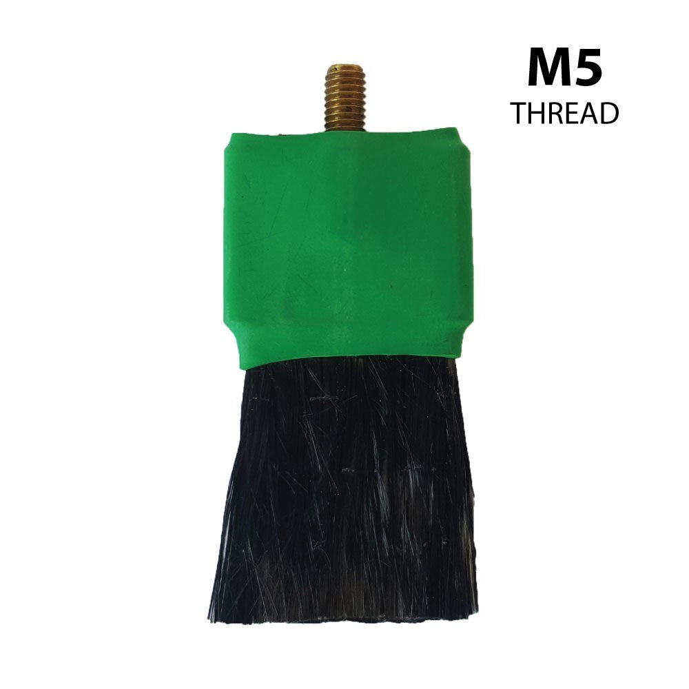 Rapid Brush 5 pack. M5 threaded flat brush to suit TEC unit.