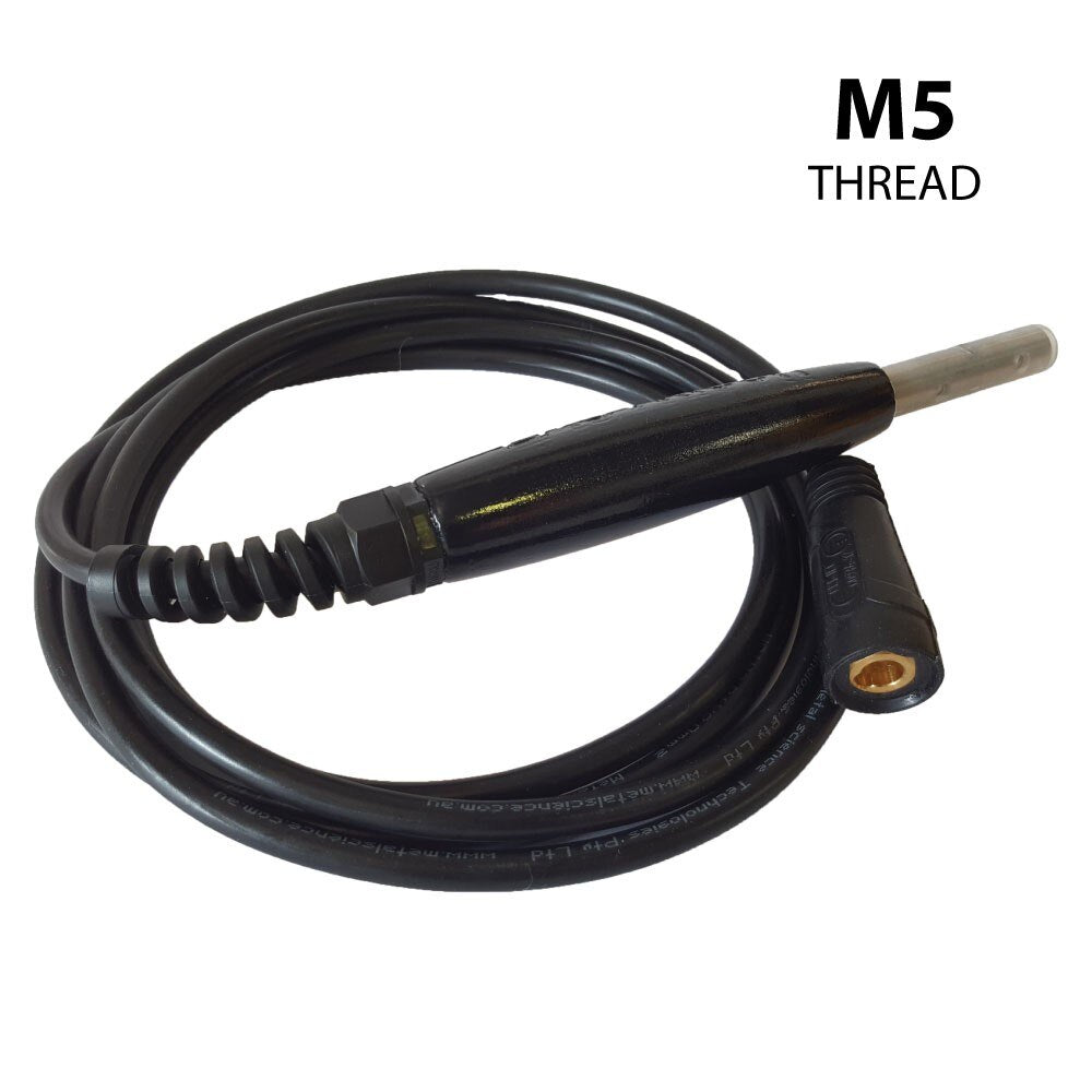 TEC Handle & Lead. 10' lead to suit TEC unit. Receives M5 threaded brushes.