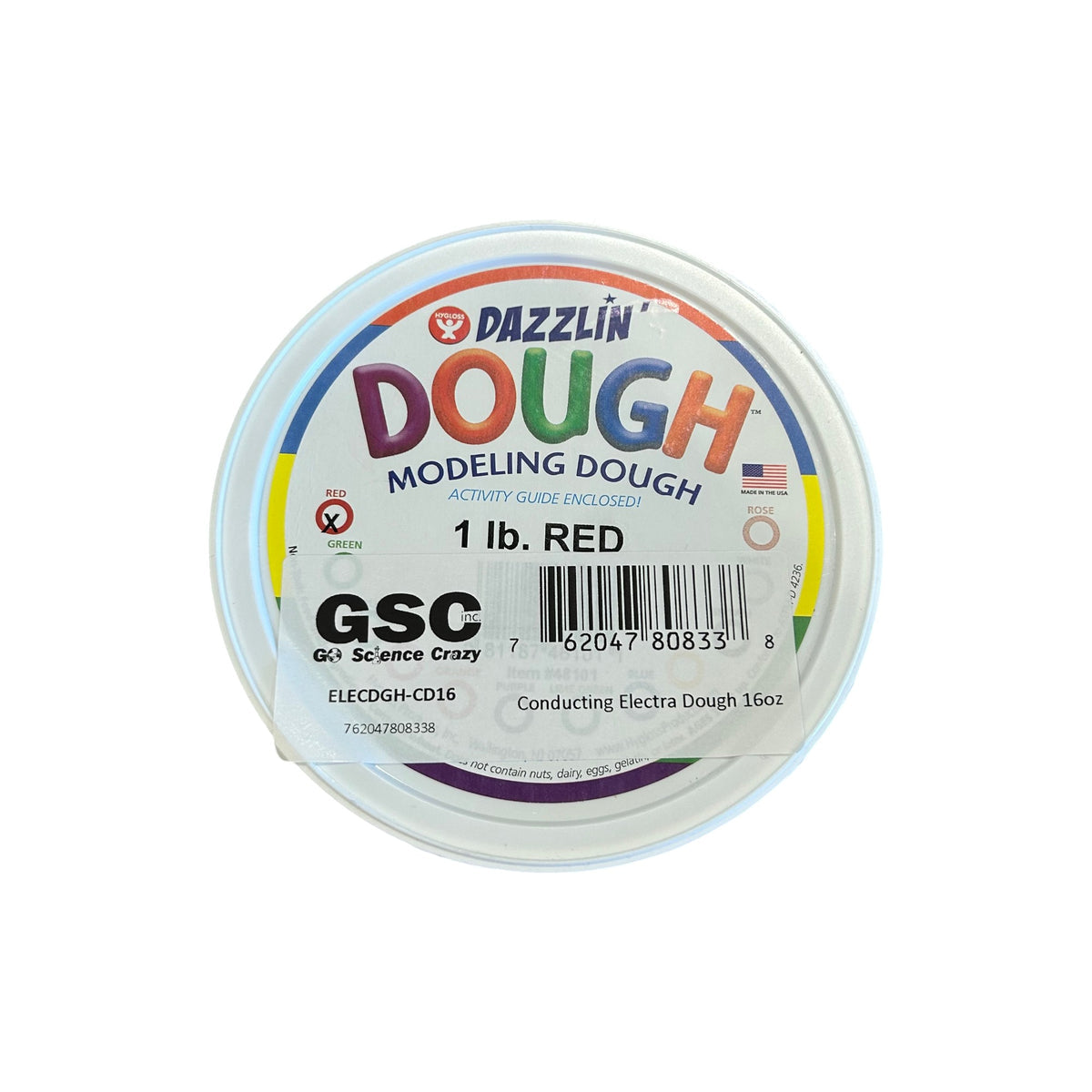 Electra Dough, Conducting Dough, 16oz, Pack of 4