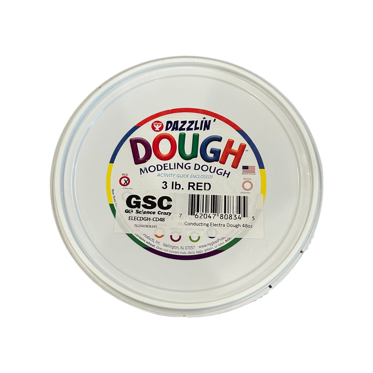 Electra Dough, Conducting Dough, 48oz, Pack of 4