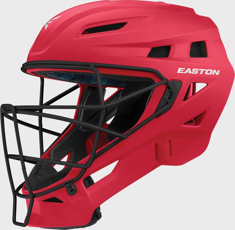 Easton Elite X Large Catchers Helmet - Red