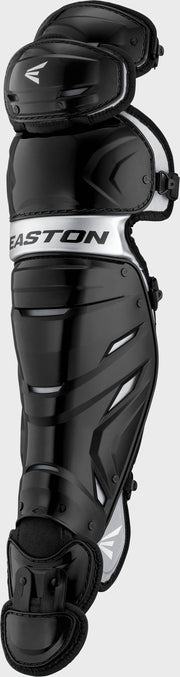 Easton Elite X Intermediate Leg Guards - Black