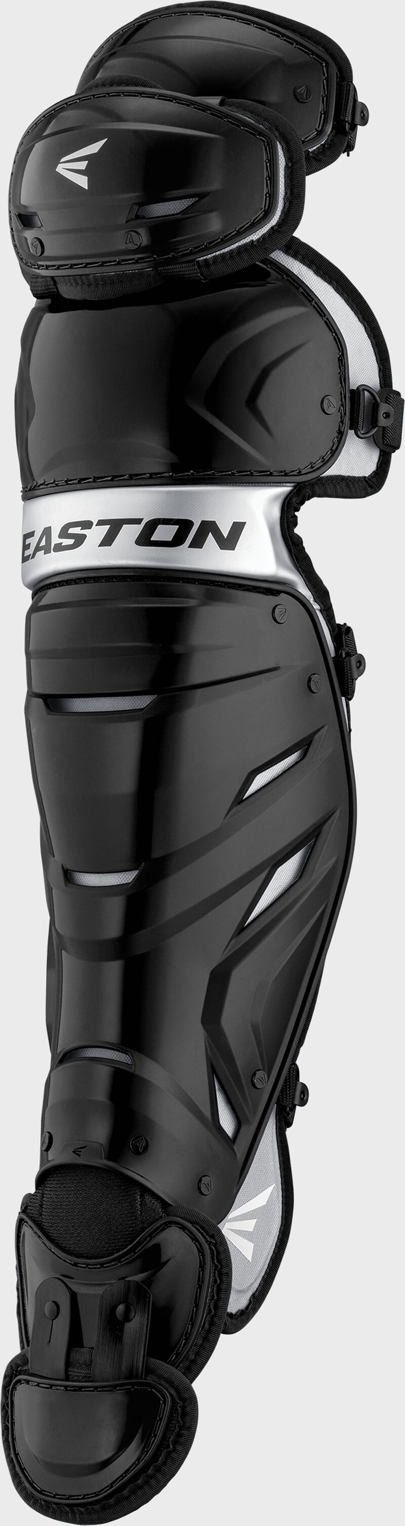 Easton Elite X Intermediate Leg Guards - Black