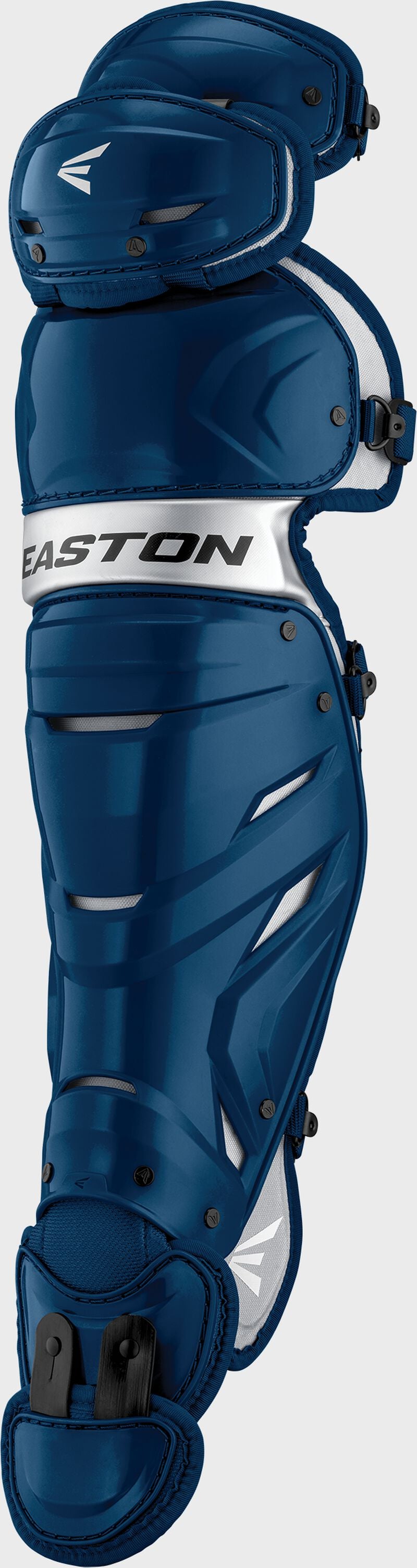 Easton Elite X Intermediate Leg Guards - Navy