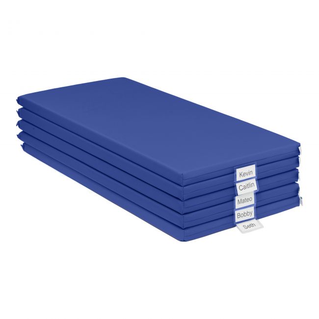 SoftZone Rainbow Rest Mat 5-Pack - Blue