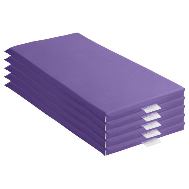 SoftZone Rainbow Rest Mat 5-Pack - Purple