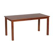 24in x 48in Rectangular Hardwood Table with 22in Legs - Dark Walnut