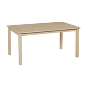 30in x 48in Rectangular Hardwood Table with 22in Legs - Antique White