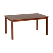 30in x 48in Rectangular Hardwood Table with 22in Legs - Dark Walnut