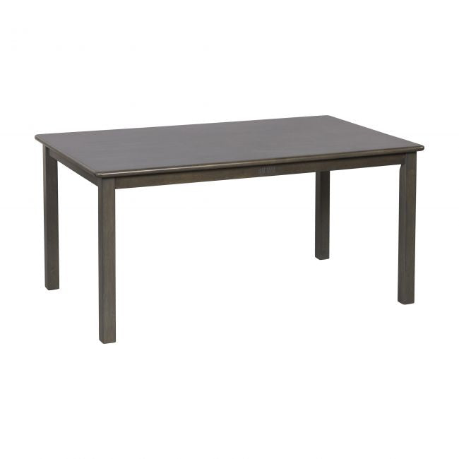 30in x 48in Rectangular Hardwood Table with 22in Legs - Grey Wash