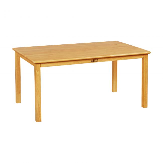 30in x 48in Rectangular Hardwood Table with 22in Legs - Honey