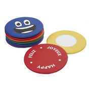 SoftZone Emotion Pads with Mirror Trilingual 8-Piece - Assorted