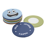 SoftZone Emotion Pads with Mirror Trilingual 8-Piece - Earthtone