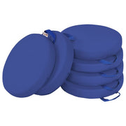 SoftZone Round Floor Cushion with Handle 6-Pack - Blue