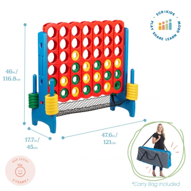 Jumbo 4-To-Score with Mesh Net and Carry Bag