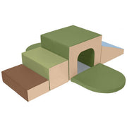 SoftZone Single Tunnel Maze - Earthtone
