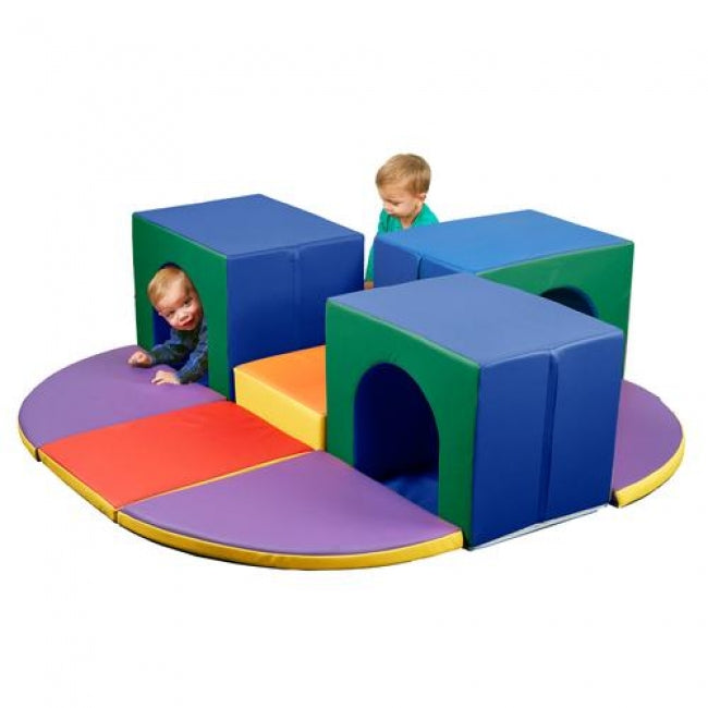 Softzone Triple Tunnel Maze  - Contemporary