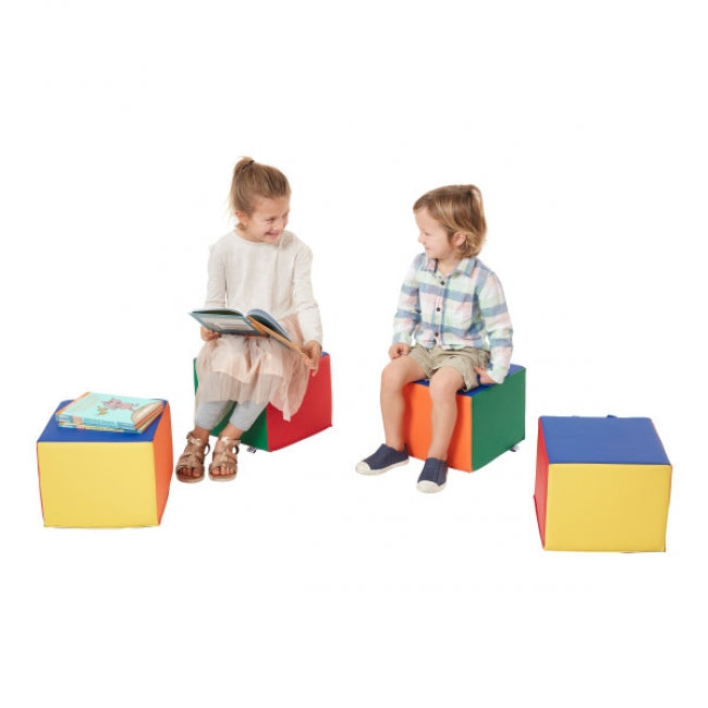 SoftZone Child Cozy Cubes  4-Piece - Assorted