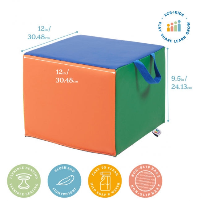 SoftZone Child Cozy Cubes  4-Piece - Assorted