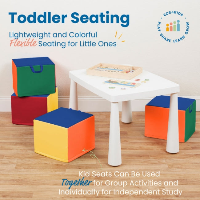 SoftZone Child Cozy Cubes  4-Piece - Assorted
