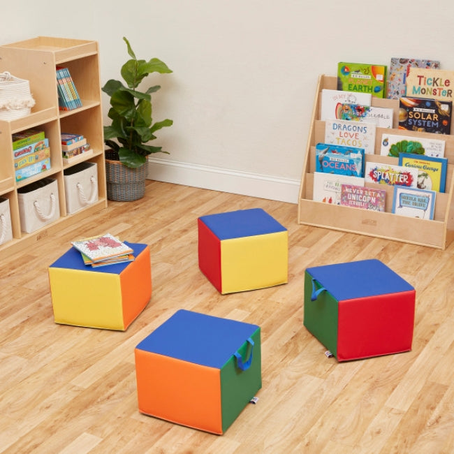 SoftZone Child Cozy Cubes  4-Piece - Assorted