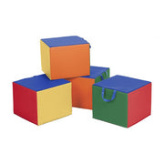 SoftZone Child Cozy Cubes  4-Piece - Assorted