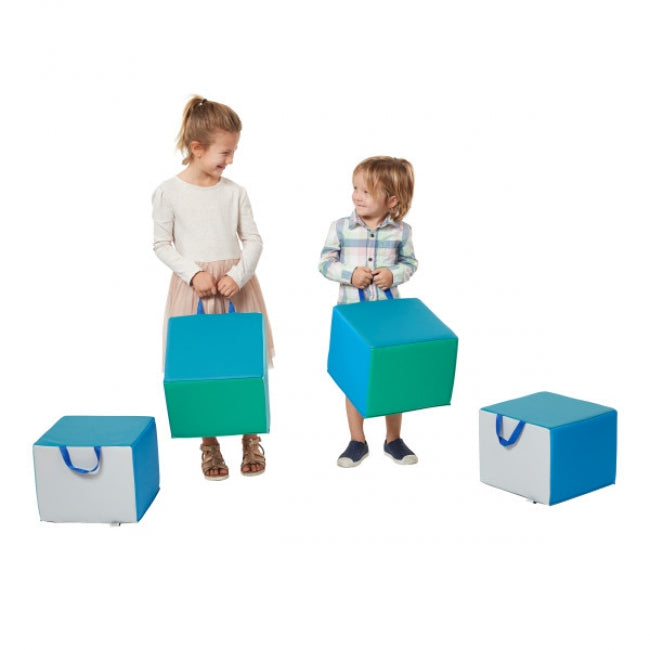 SoftZone Child Cozy Cubes 4-Piece - Contemporary