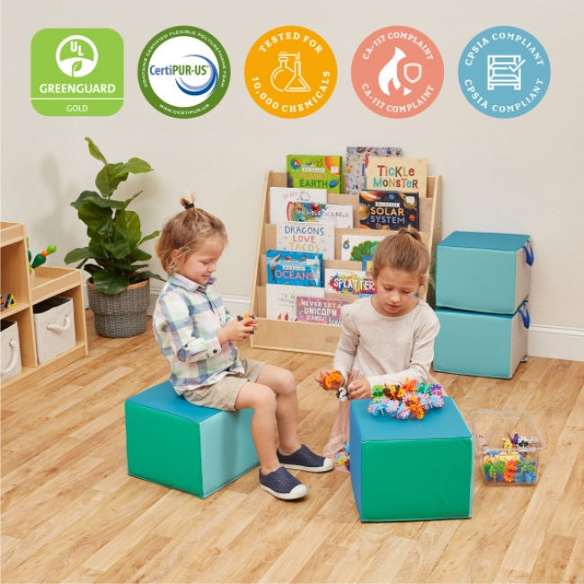SoftZone Child Cozy Cubes 4-Piece - Contemporary