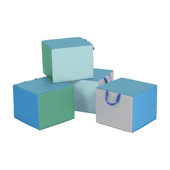SoftZone Child Cozy Cubes 4-Piece - Contemporary