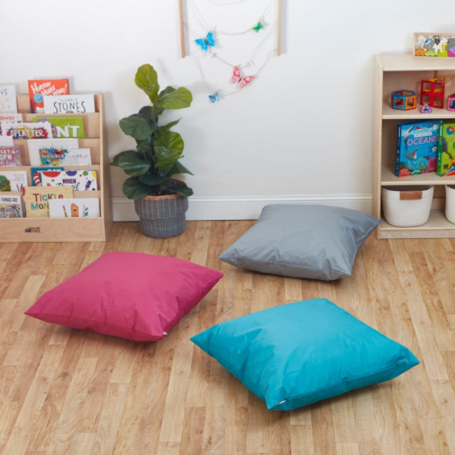 27in Jumbo Floor Pillow - Grey