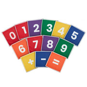 SoftZone Hop To It Math Mats 13-Piece - Assorted