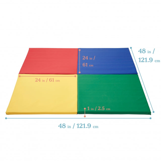 SoftZone Quad Fold-N-Go Activity Mat - Assorted