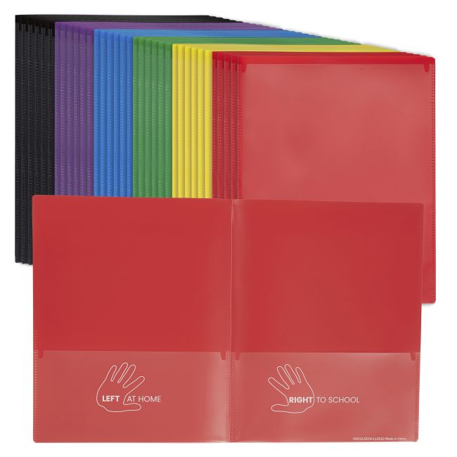 2-Pocket Parent-Teacher Connection Folder 36-piece - Assorted