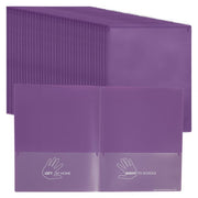 2-Pocket Parent-Teacher Connection Folder 36-Pack - Purple