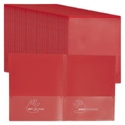 2-Pocket Parent-Teacher Connection Folder 36-Pack - Red