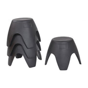 Ayana Stool Set, 4-Pack - Black